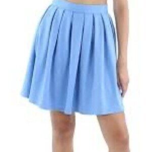 NWT Asos Pleated Skirt Blue US Size 4